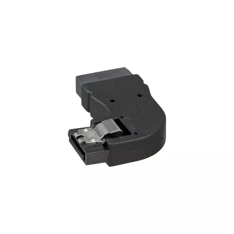 InLine adattatore SATA maschio / femmina ad angolo retto 27700D