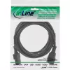 Prolunga cavo di alimentazione InLine C13 a C14 1,8 m con ETL (per uso USA)
