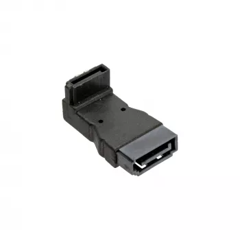 Adattatore SATA InLine connettore maschio connettore femmina angolare verso il basso 27700B