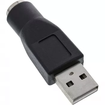 Adattatore USB InLine connettore maschio Type-A su connettore femmina MD6 connettore femmina PS/2