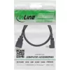 Cavo High Speed HDMI InLine con Ethernet, angolare, 1,5m