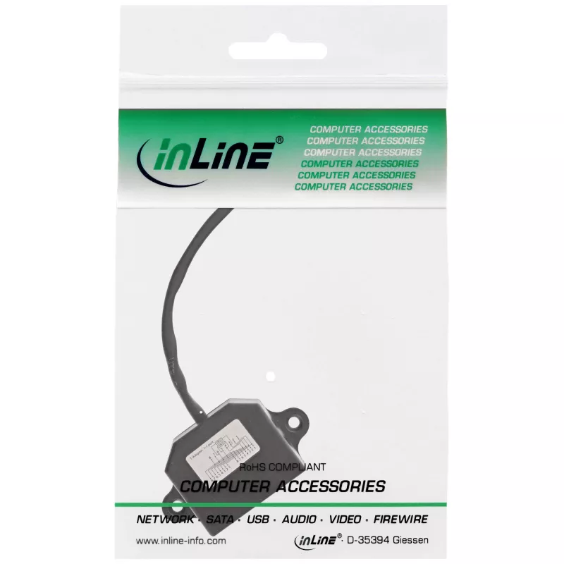 Splitter ISDN InLine 69932B 1 -> 2 0,15 m con resistenze
