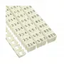 Anelli per marcatura cavi 6 mm InLine n. 0–9, plastica, bianco, 100 pezzi