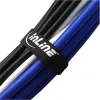 InLine Set di fascette per cavi in velcro, 5 pz 20 x 300 mm + 5 pz 20 x 500 mm, nero