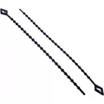 Fascette per cavi InLine 100 mm nero, confezione da 100 — lunghezza 100 mm, nero, 100 pz.