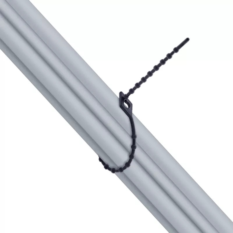 Fascette per cavi InLine 100 mm nero, confezione da 100 — lunghezza 100 mm, nero, 100 pz.