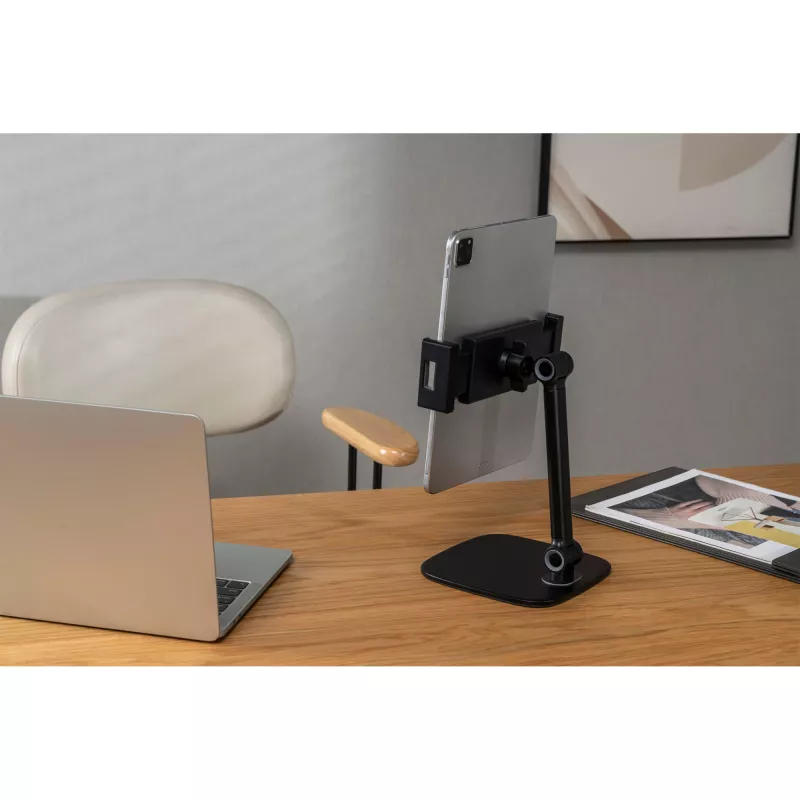 Supporto da tavolo per tablet InLine con base, fino a 12,9