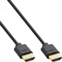 Cavo HDMI Slim Ultra High Speed M/M 8K4K placcato oro nero 2 m InLine