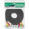 Cavo AV InLine 3x connettore RCA/maschio 2 m, 3 x RCA, 2 m, nero