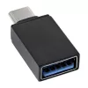 Adattatore USB 3.2 Gen.2 InLine, USB-C maschio a USB-A femmina, OTG