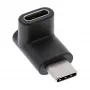 Adattatore USB 3.2 Gen.2 InLine 35807 USB-C maschio a C femmina angolare alto/basso