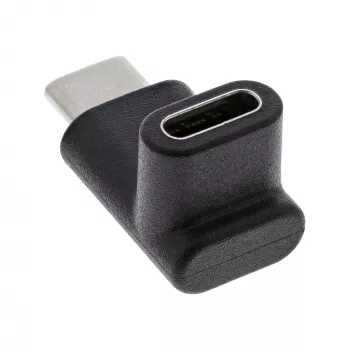 Adattatore USB 3.2 Gen.2 InLine 35807 USB-C maschio a C femmina angolare alto/basso