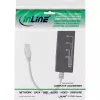Splitter telefonico a 4 porte InLine, RJ45 maschio a 4x RJ45 femmina, 0,15 m