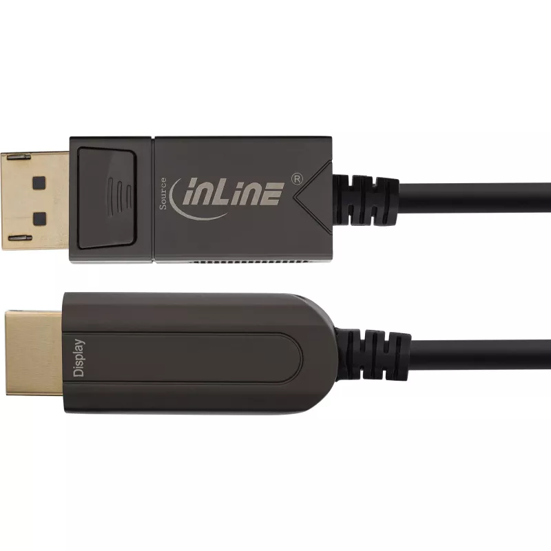 Cavo convertitore DisplayPort a HDMI AOC InLine, 4K/60Hz, nero, 50m