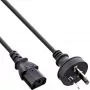 Cavo di alimentazione InLine, Australia a connettore IEC C13 3 poli, 0,5 m
