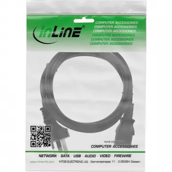 Cavo di alimentazione InLine, Australia a connettore IEC C13 3 poli, 0,5 m