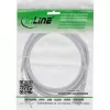 Cavo di alimentazione InLine, CEE 7/7 dritto / connettore IEC C13 3 poli, grigio, 1,8 m