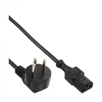 Cavo di alimentazione InLine, Israele Tipo H / connettore IEC C13 3 poli, 3 m