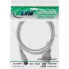 Cavo di alimentazione AC per notebook InLine CEE7/7 a connettore femmina C5, grigio, 0,5 m