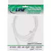 Cavo di alimentazione InLine, spina Euro / connettore Euro8, bianco, 1,0 m