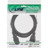 Cavo di alimentazione InLine spina USA / connettore IEC C13 3 poli, 18 AWG, 5 m