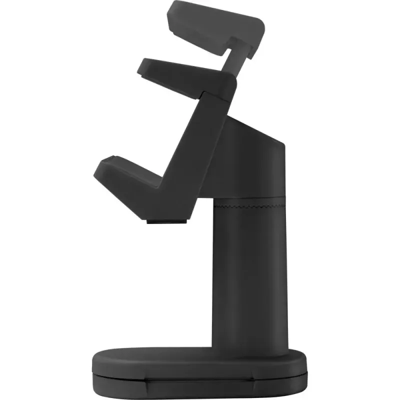 Supporto per ciabatta InLine 23196B girevole morsetto a molla nero
