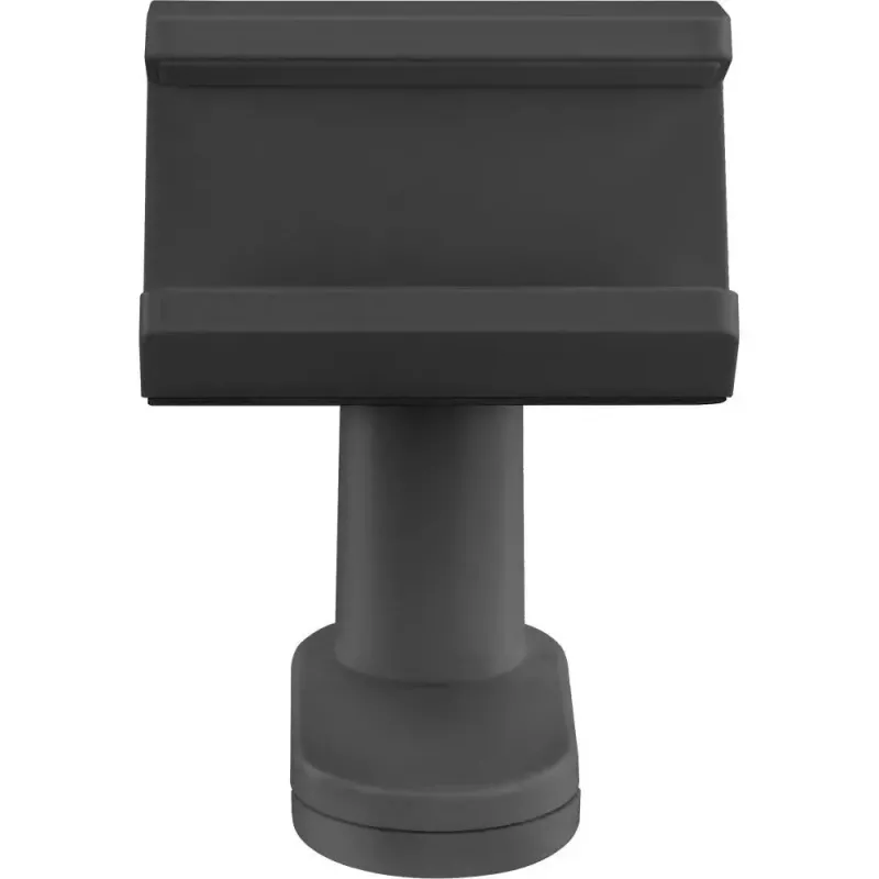 Supporto per ciabatta InLine 23196B girevole morsetto a molla nero