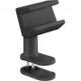Supporto per ciabatta InLine 23196B girevole morsetto a molla nero
