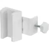 Supporto per ciabatta InLine 23197W morsetto a vite bianco ABS silicone acciaio