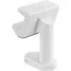 Supporto per ciabatta InLine 23196W girevole morsetto a molla bianco