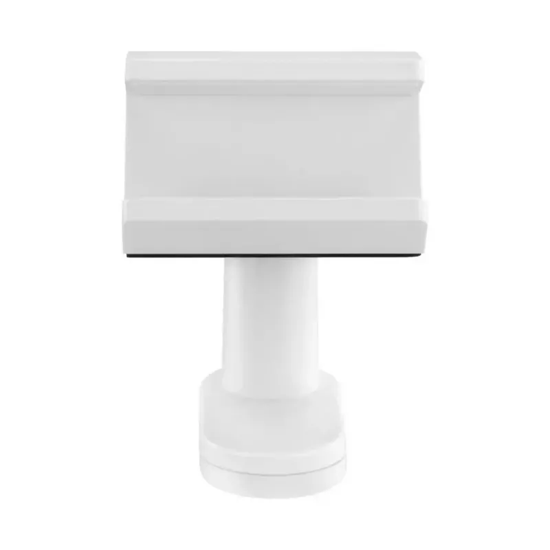 Supporto per ciabatta InLine 23196W girevole morsetto a molla bianco