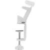 Supporto per ciabatta InLine 23193W girevole morsetto a vite bianco