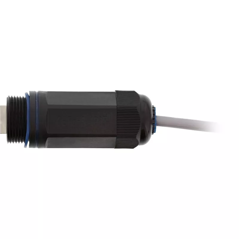InLine giunto Cat.6, impermeabile IP67, 2x RJ45 F/F, 1:1