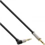 InLine cavo audio slim 3,5 mm maschio / maschio angolare stereo 0,5 m