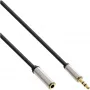 Cavo audio InLine slim 3,5 mm connettore maschio / femmina stereo 3 m