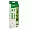 Cavo audio a Y InLine slim 3,5 mm connettore maschio / 2x connettore femmina 0,15 m