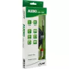 Cavo audio InLine slim 3,5 mm connettore maschio / 2x connettore RCA 10 m