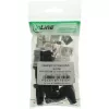 Connettore maschio crimp InLine RJ45 8P8C schermato con guida di inserimento e protezione anti-piega, nero