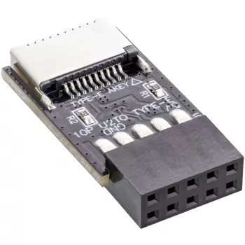 Adattatore interno InLine USB 2.0 a USB 3.2 Type-E Key-A