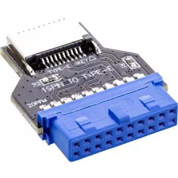 Adattatore interno InLine USB 3.0 mainboard a USB 3.2 Type-E Key-A