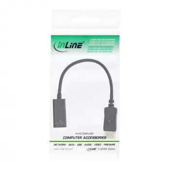 Adattatore DisplayPort-HDMI con audio InLine 17198E