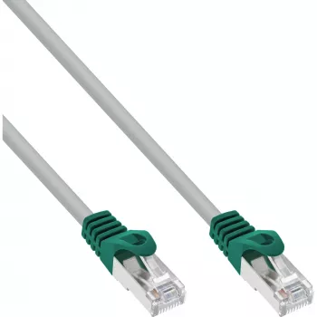 Patch cable crossover InLine PC a PC F/UTP Cat.5e grigio 10m