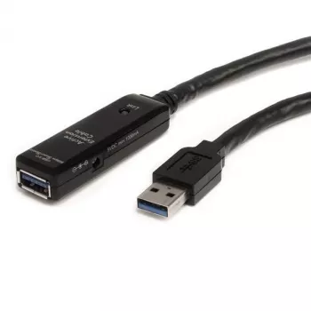 StarTech.com cavo di prolunga USB 3.0 attivo 3m – M/F, 3 m, USB A, USB A, USB 3.2 Gen 1 (3.1 Gen 1), nero