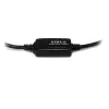 StarTech.com cavo USB 2.0 attivo A-a-B 9 m (30 ft.), 9 m, USB A, USB B, USB 2.0, 0,48 Gbit/s, nero