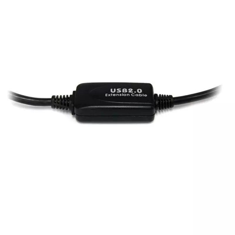 StarTech.com cavo USB 2.0 attivo A-a-B 9 m (30 ft.), 9 m, USB A, USB B, USB 2.0, 0,48 Gbit/s, nero