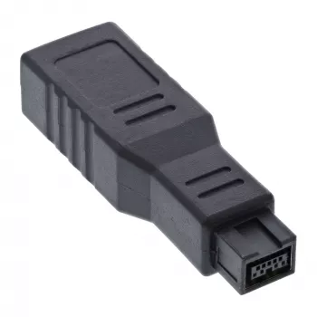 Adattatore InLine FireWire 400 / 800 1394b 6 a 9 pin femmina / maschio