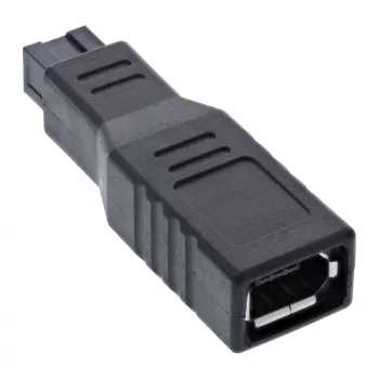 Adattatore InLine FireWire 400 / 800 1394b 6 a 9 pin femmina / maschio