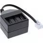 Cavo adattatore InLine TAE tedesco RJ11 6P4C maschio su TAE NFN femmina 69942A