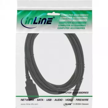 InLine USB 3.2 Gen.1 Cavo prolunga, USB-A maschio / femmina, nero, 2,5 m (35625)