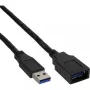 InLine USB 3.2 Gen.1 Cavo prolunga, USB-A maschio / femmina, nero, 1,5 m (35615)